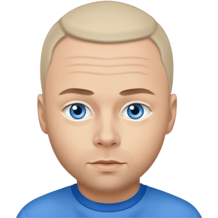 Brian Harvey of east 17 with blue eyes emoji