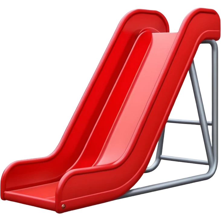 red Slide emoji