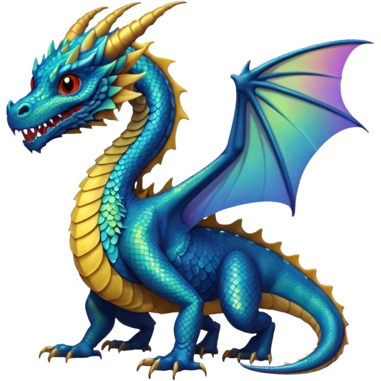 dragon with insect wings emoji