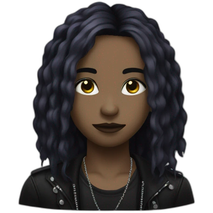 Goth cj emoji