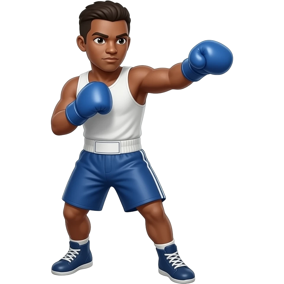 Crate a box ing fighting stance emoji emoji