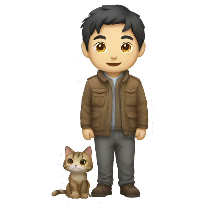戴花的猫 emoji