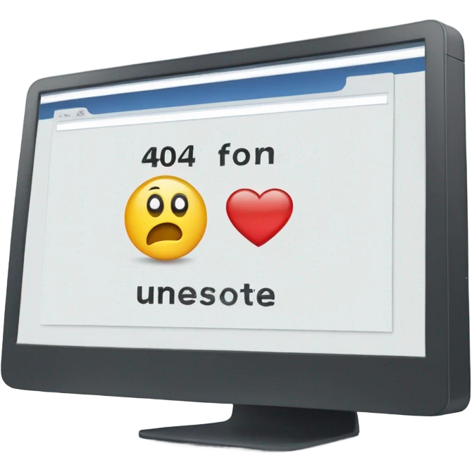 404 error emoji