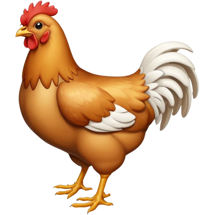 naked chicken emoji
