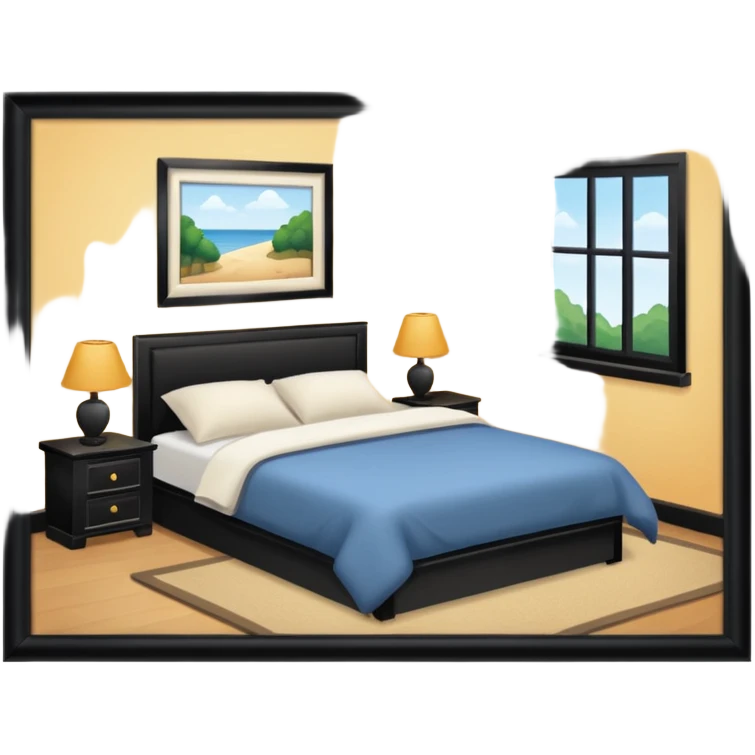 entering in bedroom emoji