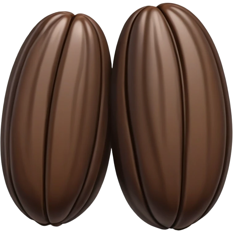 two tonka beans emoji