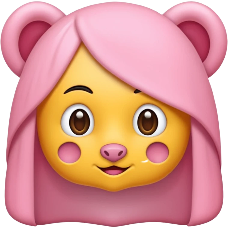 Pembe bir kuyruk İnce İnce emoji