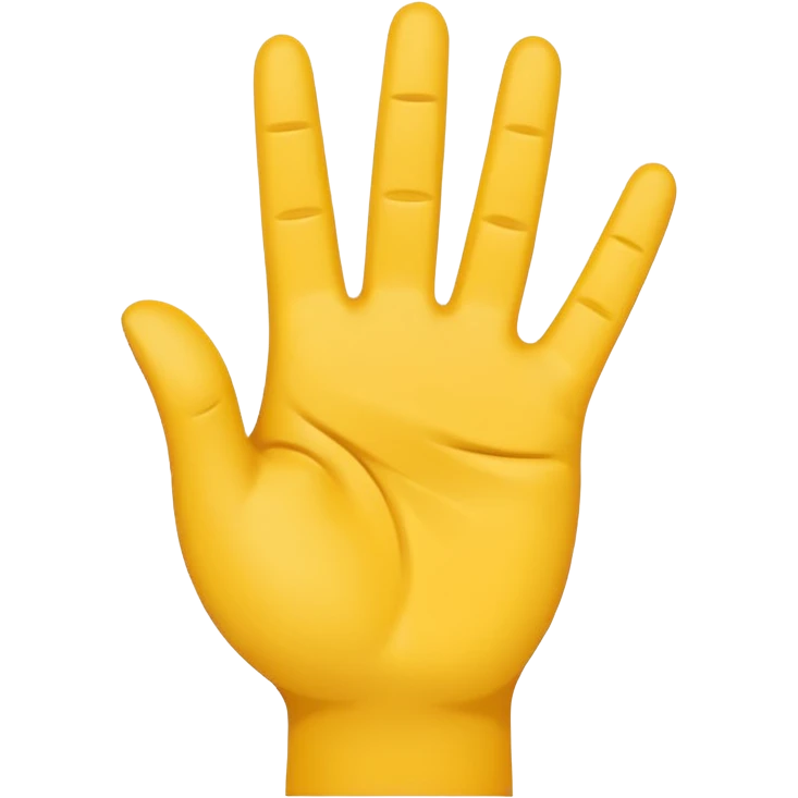 minimalist peace sign hand emoji, yellow emoji