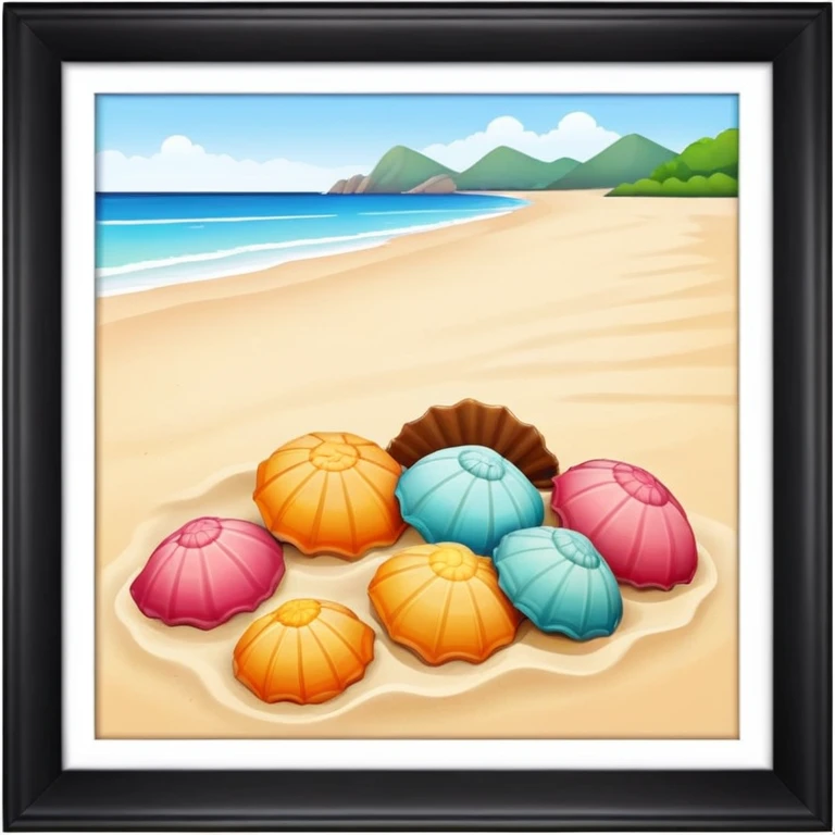 Conchas playa emoji