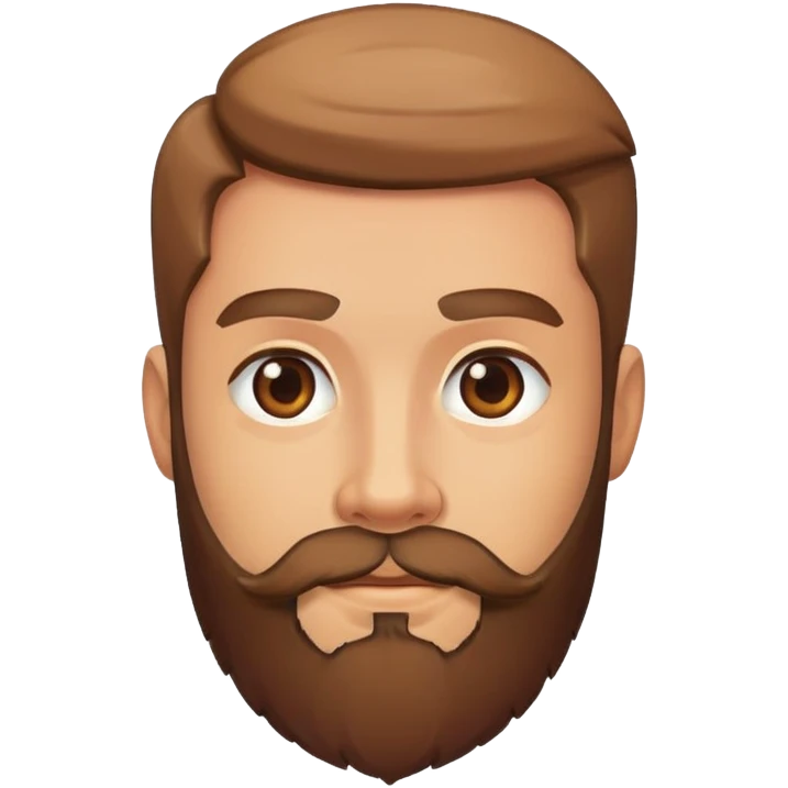 oh oh man is beard emoji