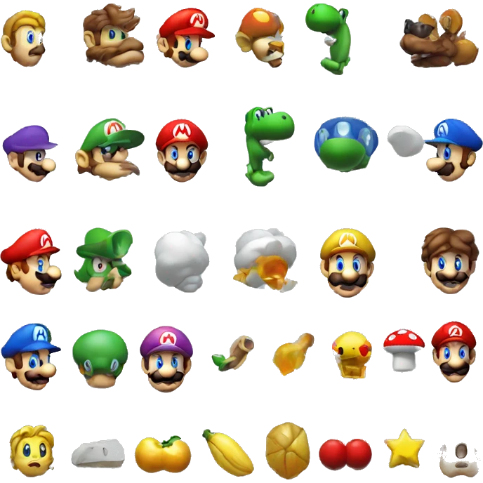 Mario pc port emoji
