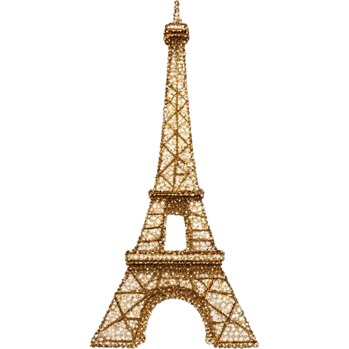 Eiffel tower sparkling  emoji