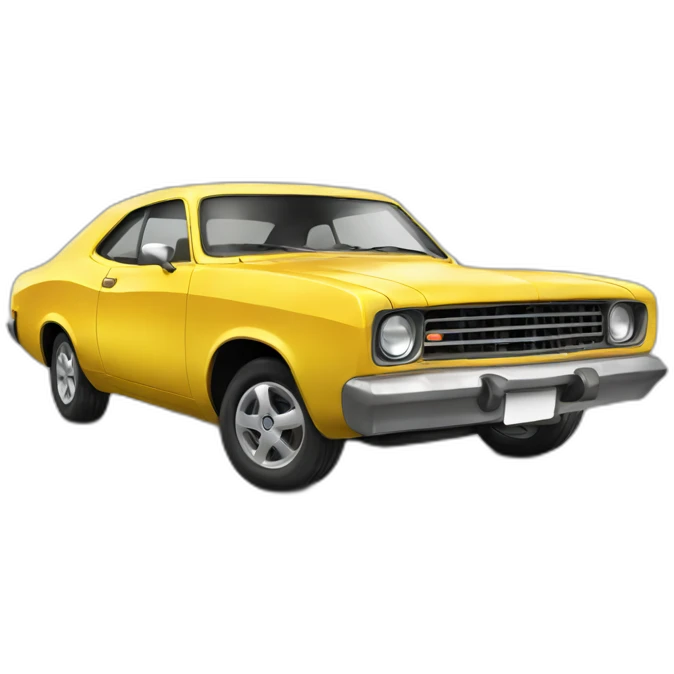 Car sunshine emoji