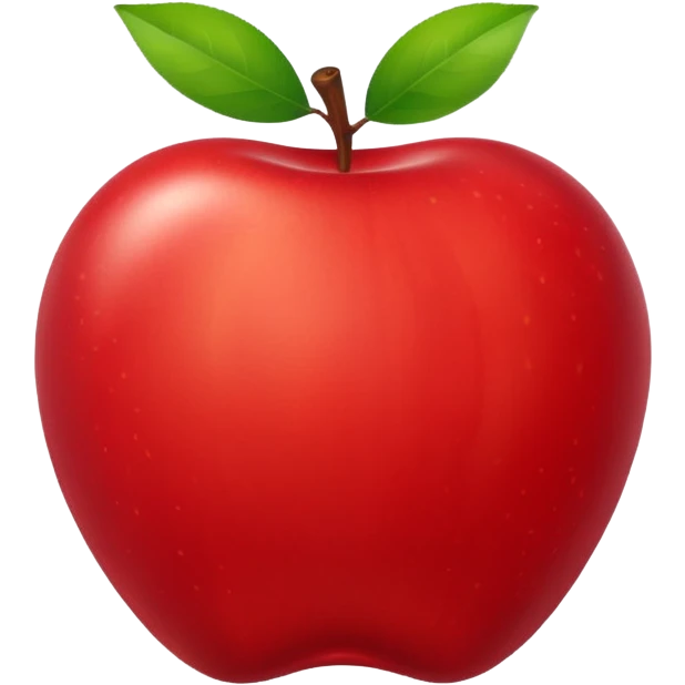 La manzana de Apple emoji