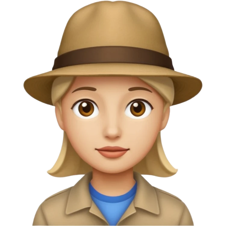 wearing the thing on the top emoji