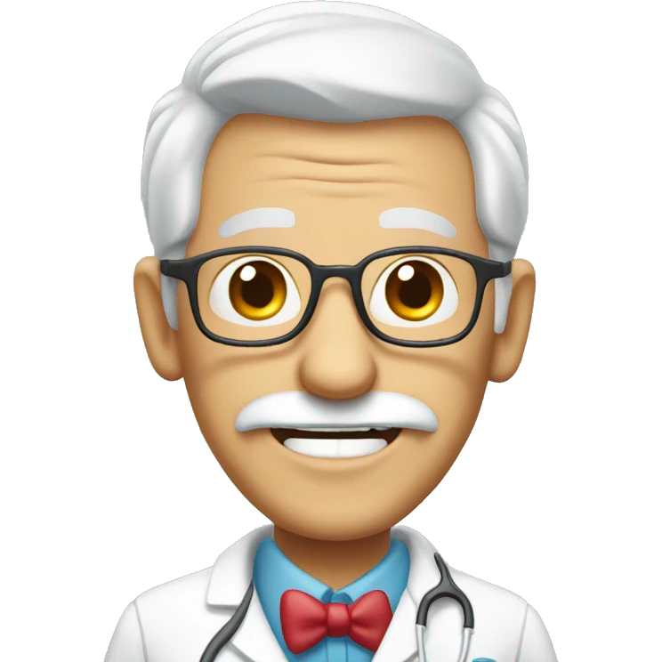 Grandpa Dentist emoji