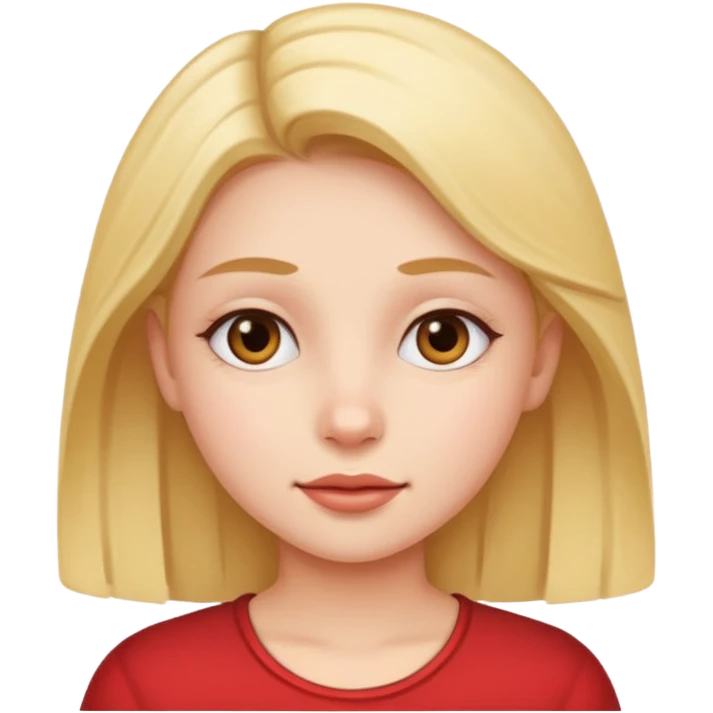 girl and emoji