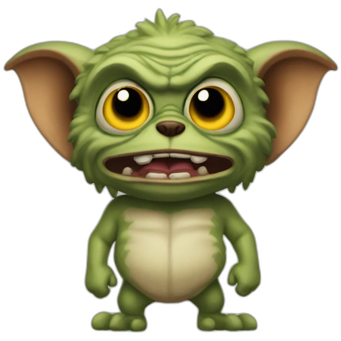 Devious doohickey of a gremlin emoji