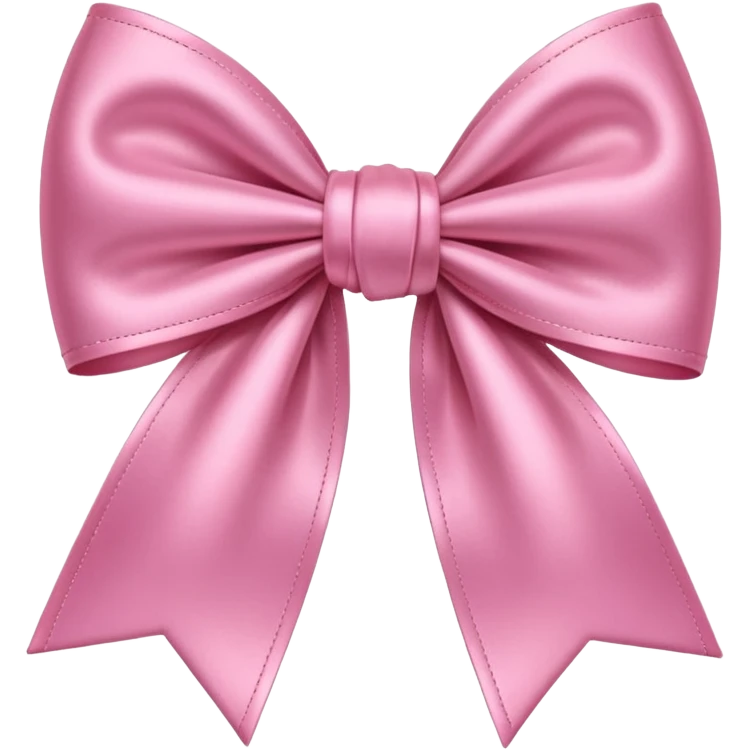 Bow pink emoji