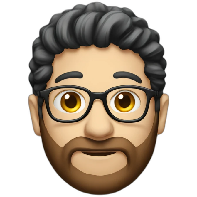 Hassid tech nerd emoji