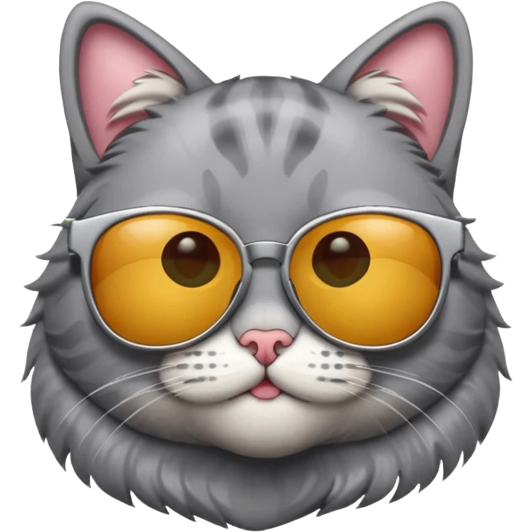 Cat wearing sunglasses emoji