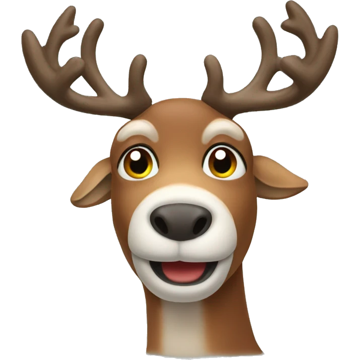 Reindeer emoji