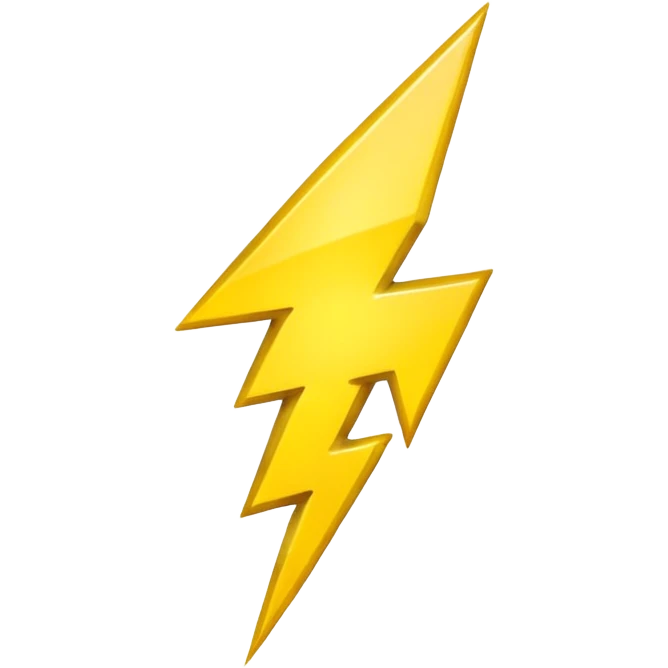 make lightning emoji emoji