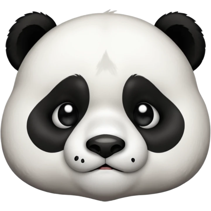 Sad panda crying emoji