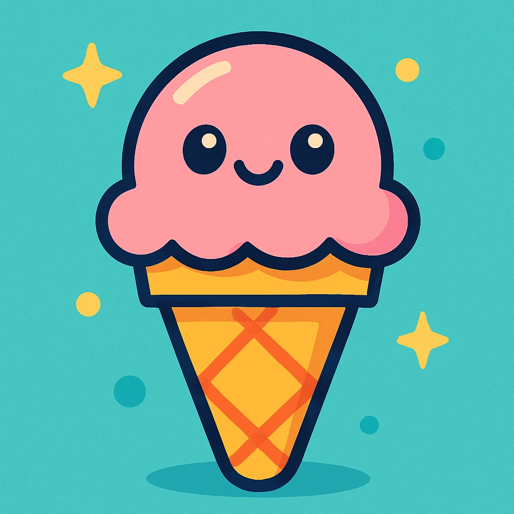 ice cream emoji