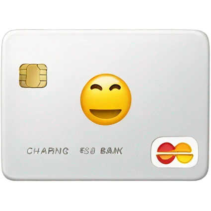 charging bank card electric emoji