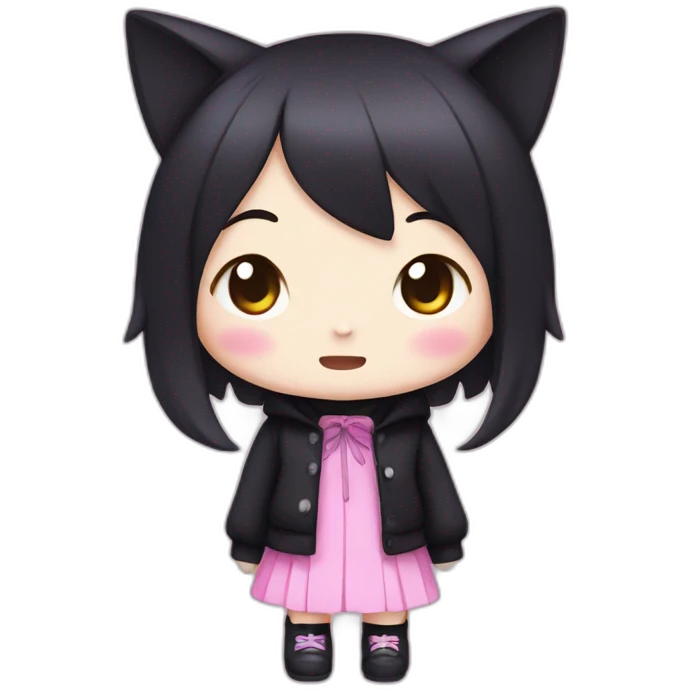 Kuromi Sanrio emoji