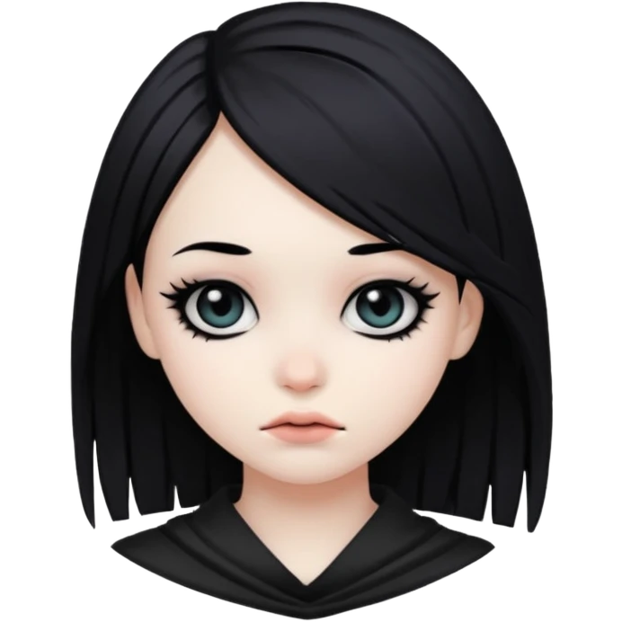 Emo girl emoji