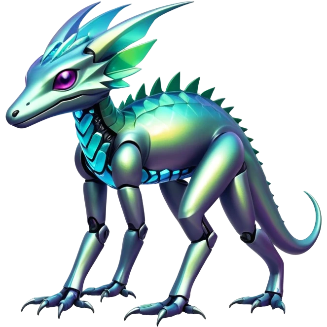  exotic tropical cyber-Fakémon-Vernid-creature emoji