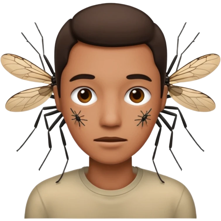 Moi en moustiques  emoji