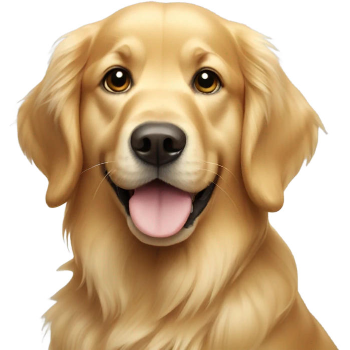 Golden retriever emoji
