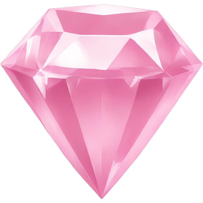 Pink diamond  emoji