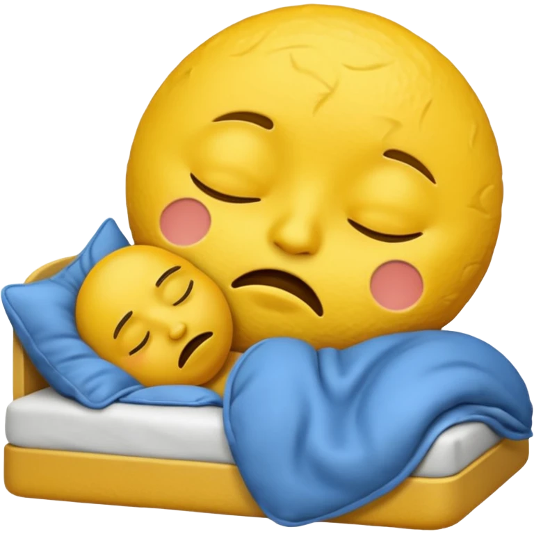 Ugly sleeping emoji emoji