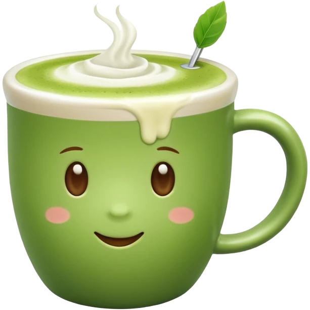 matcha latte  emoji