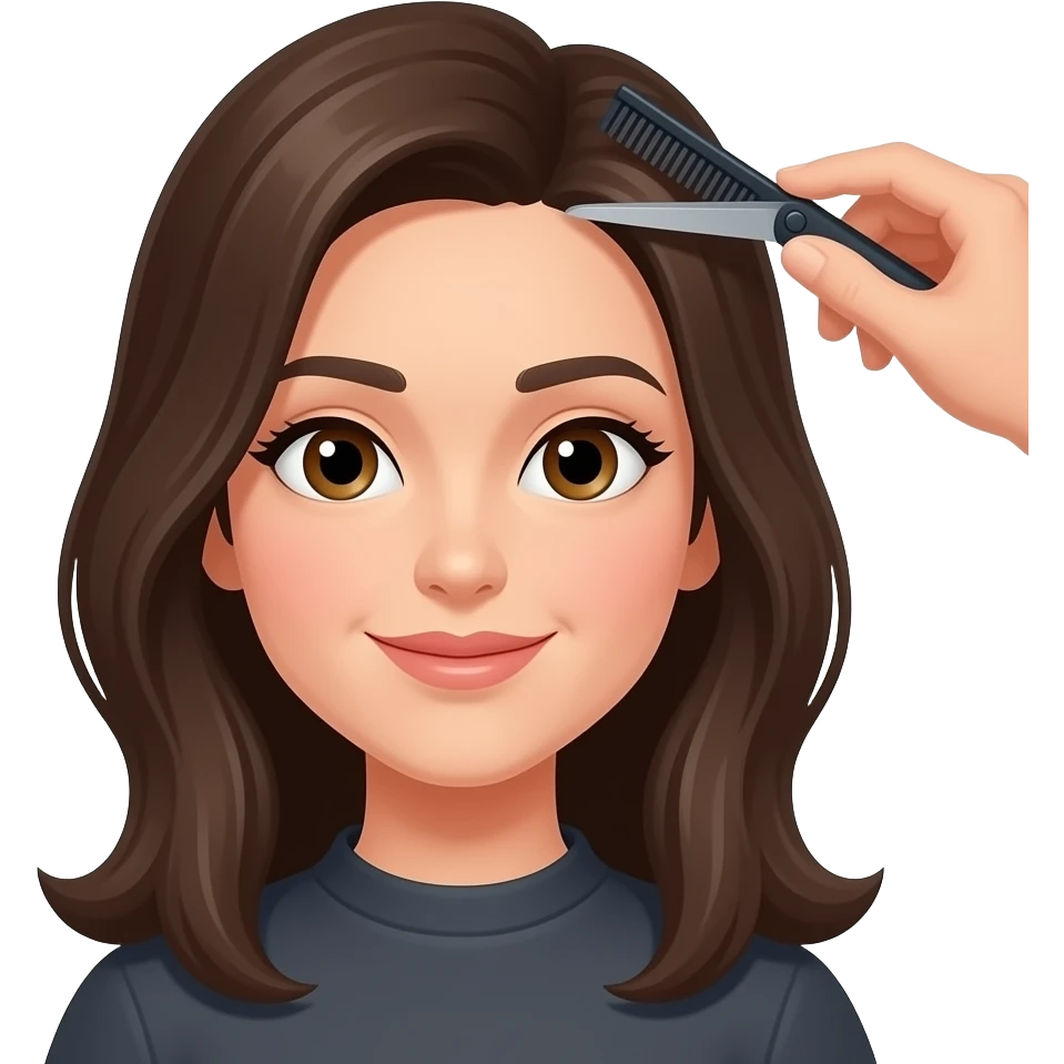 Woman Getting Haircut emoji