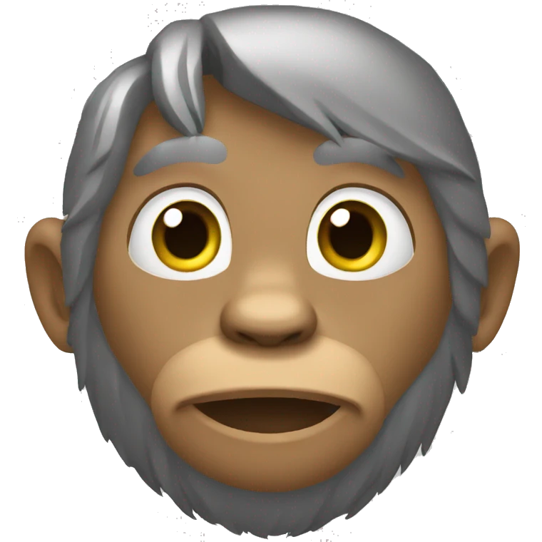 Un singe humain  emoji