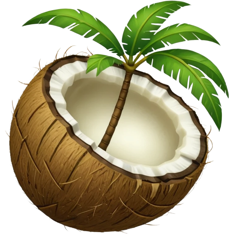 Green Coconut  emoji