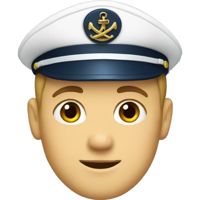 Sailor with uniform emoji