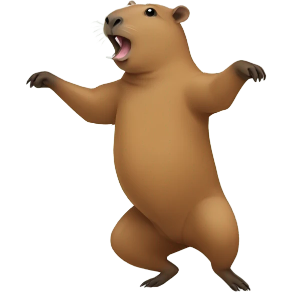 capybara dancing emoji