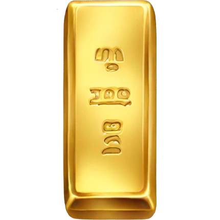 gold bar emoji