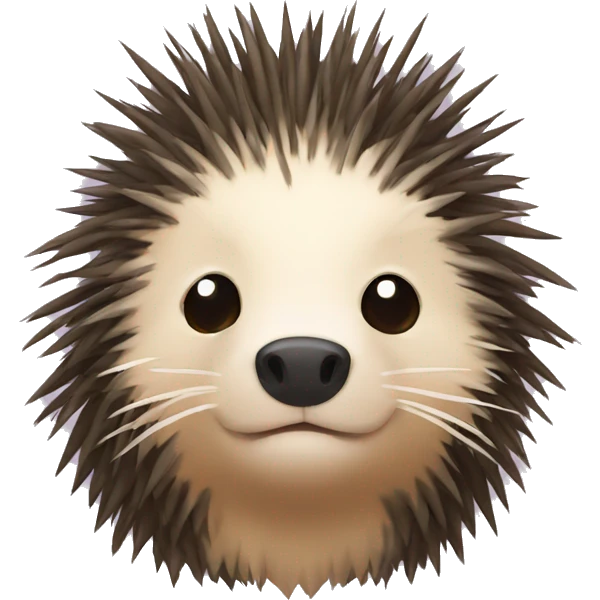 porcupine emoji