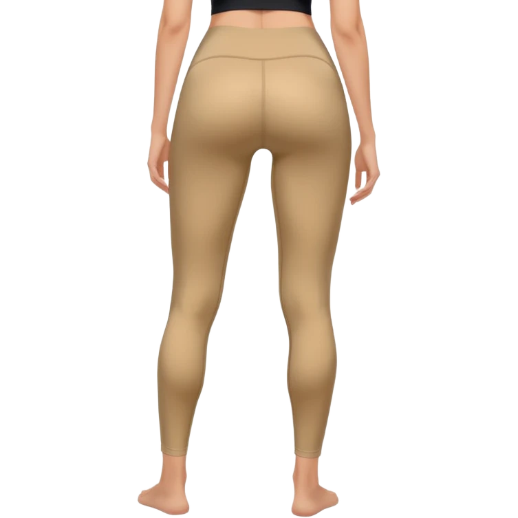 leggings butt emoji