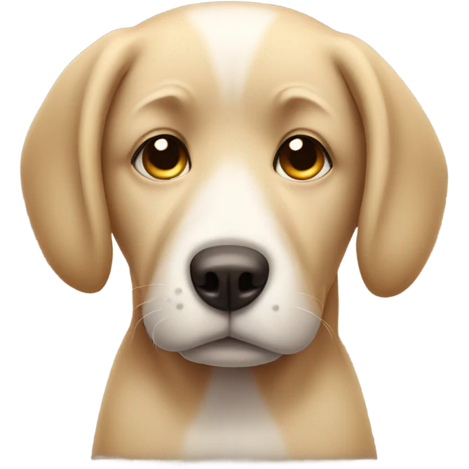 Sad dog emoji emoji