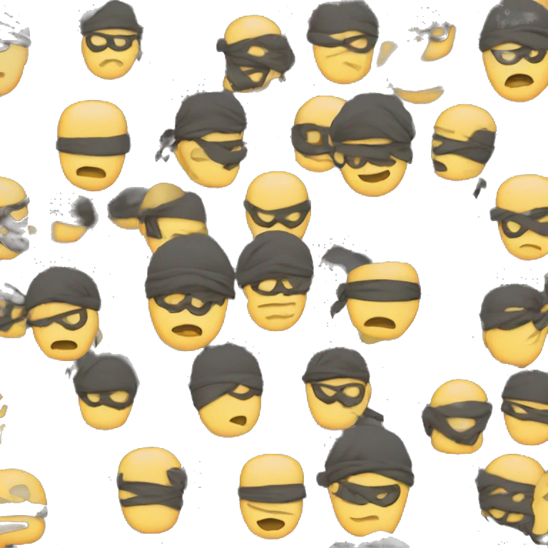 Blindfold the pirates emoji