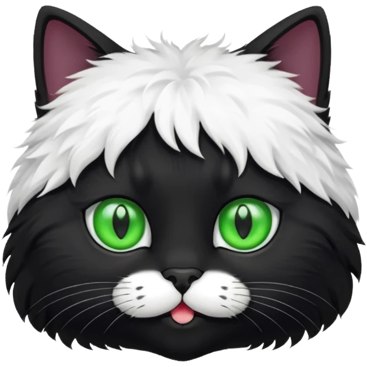 🐈‍⬛🤍 emoji