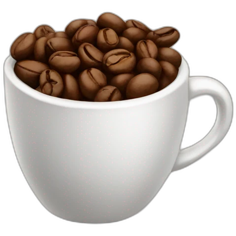 coffee bean emoji